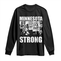 Minnesota Resist Anti ICE Immigration Protest Long Sleeve Shirt Bruce Streets Of Minneapolis Right Now