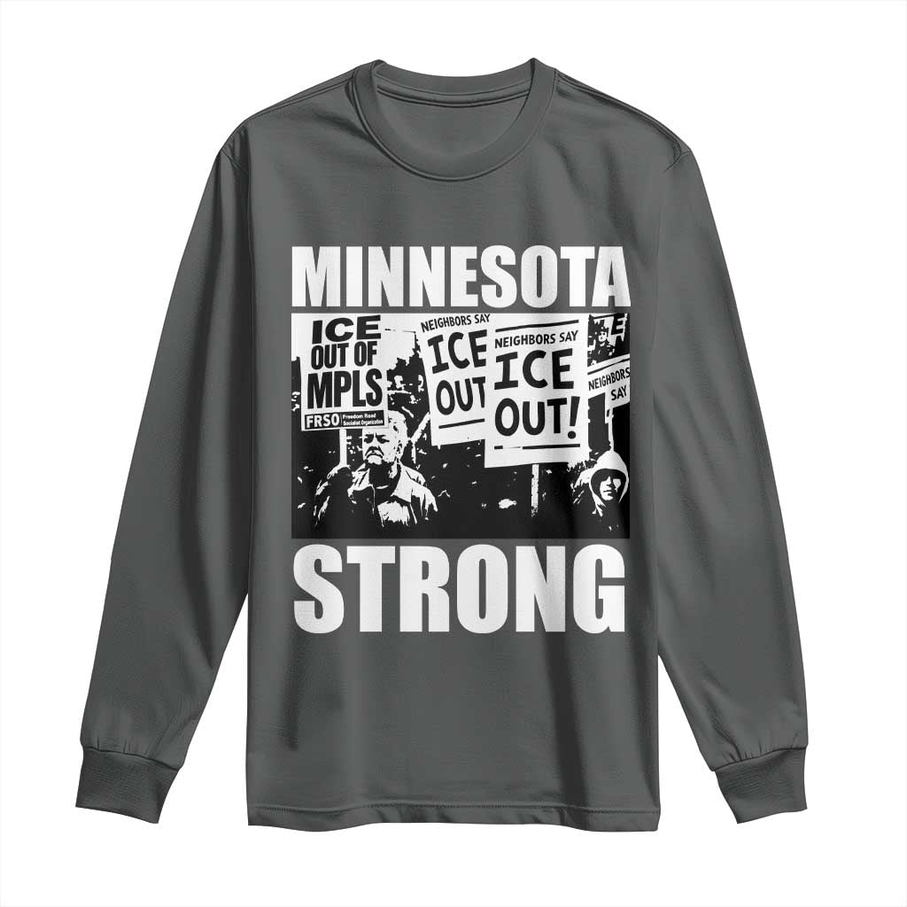 Minnesota Resist Anti ICE Immigration Protest Long Sleeve Shirt Bruce Streets Of Minneapolis Right Now