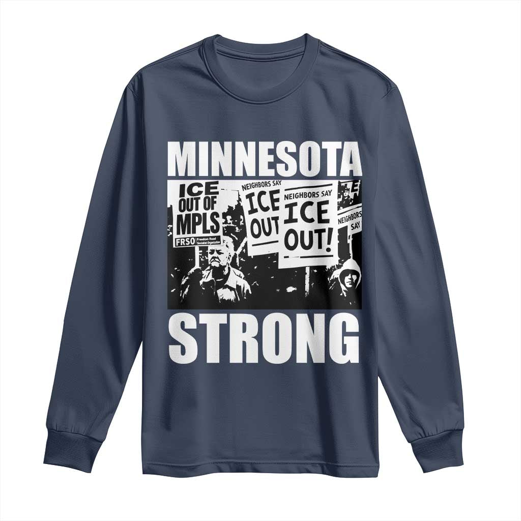 Minnesota Resist Anti ICE Immigration Protest Long Sleeve Shirt Bruce Streets Of Minneapolis Right Now