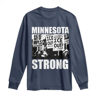 Minnesota Resist Anti ICE Immigration Protest Long Sleeve Shirt Bruce Streets Of Minneapolis Right Now