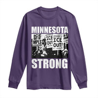 Minnesota Resist Anti ICE Immigration Protest Long Sleeve Shirt Bruce Streets Of Minneapolis Right Now