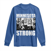 Minnesota Resist Anti ICE Immigration Protest Long Sleeve Shirt Bruce Streets Of Minneapolis Right Now