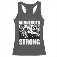 Minnesota Resist Anti ICE Immigration Protest Racerback Tank Top Bruce Streets Of Minneapolis Right Now