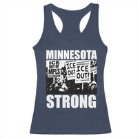 Minnesota Resist Anti ICE Immigration Protest Racerback Tank Top Bruce Streets Of Minneapolis Right Now