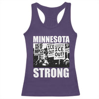 Minnesota Resist Anti ICE Immigration Protest Racerback Tank Top Bruce Streets Of Minneapolis Right Now