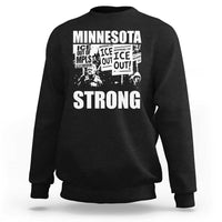 Minnesota Resist Anti ICE Immigration Protest Sweatshirt Bruce Streets Of Minneapolis Right Now