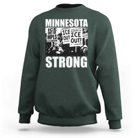 Minnesota Resist Anti ICE Immigration Protest Sweatshirt Bruce Streets Of Minneapolis Right Now