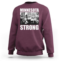Minnesota Resist Anti ICE Immigration Protest Sweatshirt Bruce Streets Of Minneapolis Right Now