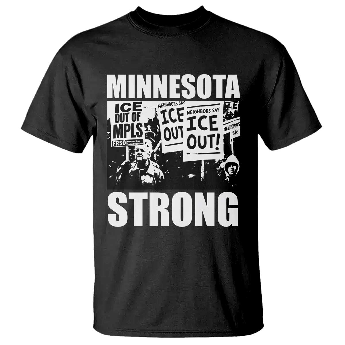 Minnesota Resist Anti ICE Immigration Protest T Shirt Bruce Streets Of Minneapolis Right Now