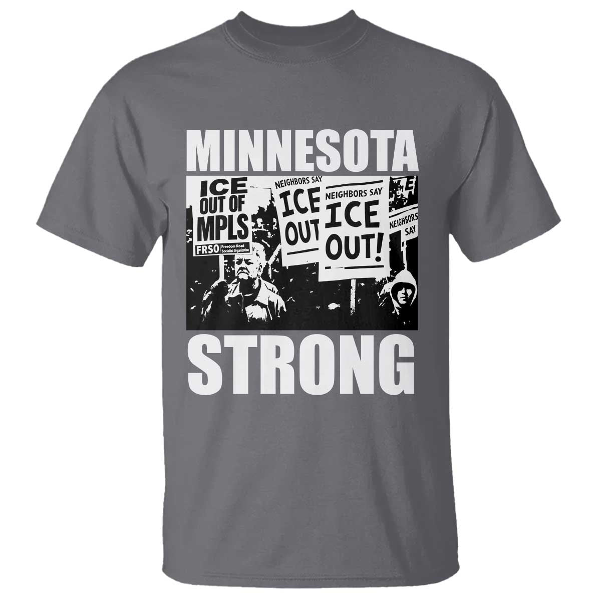 Minnesota Resist Anti ICE Immigration Protest T Shirt Bruce Streets Of Minneapolis Right Now