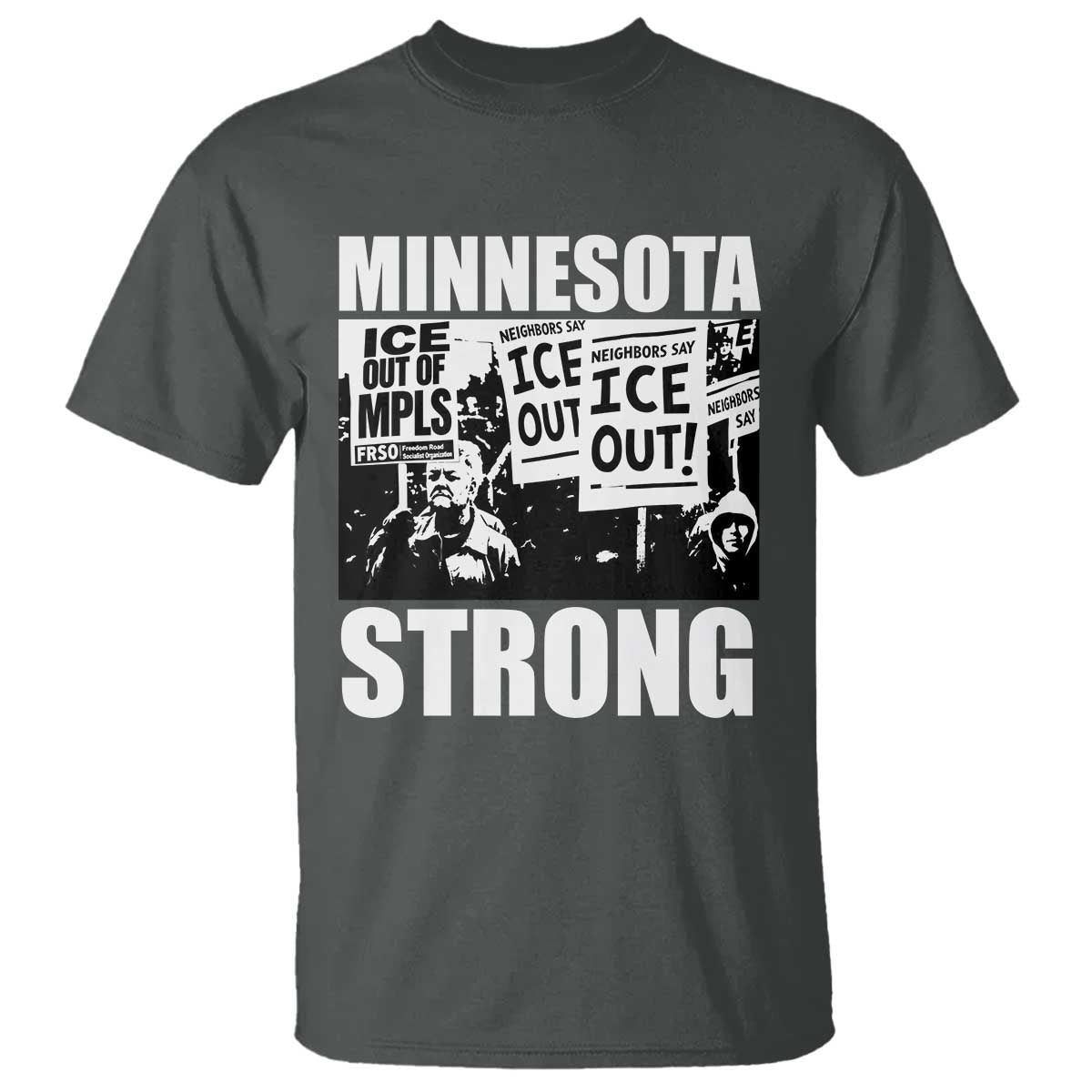 Minnesota Resist Anti ICE Immigration Protest T Shirt Bruce Streets Of Minneapolis Right Now