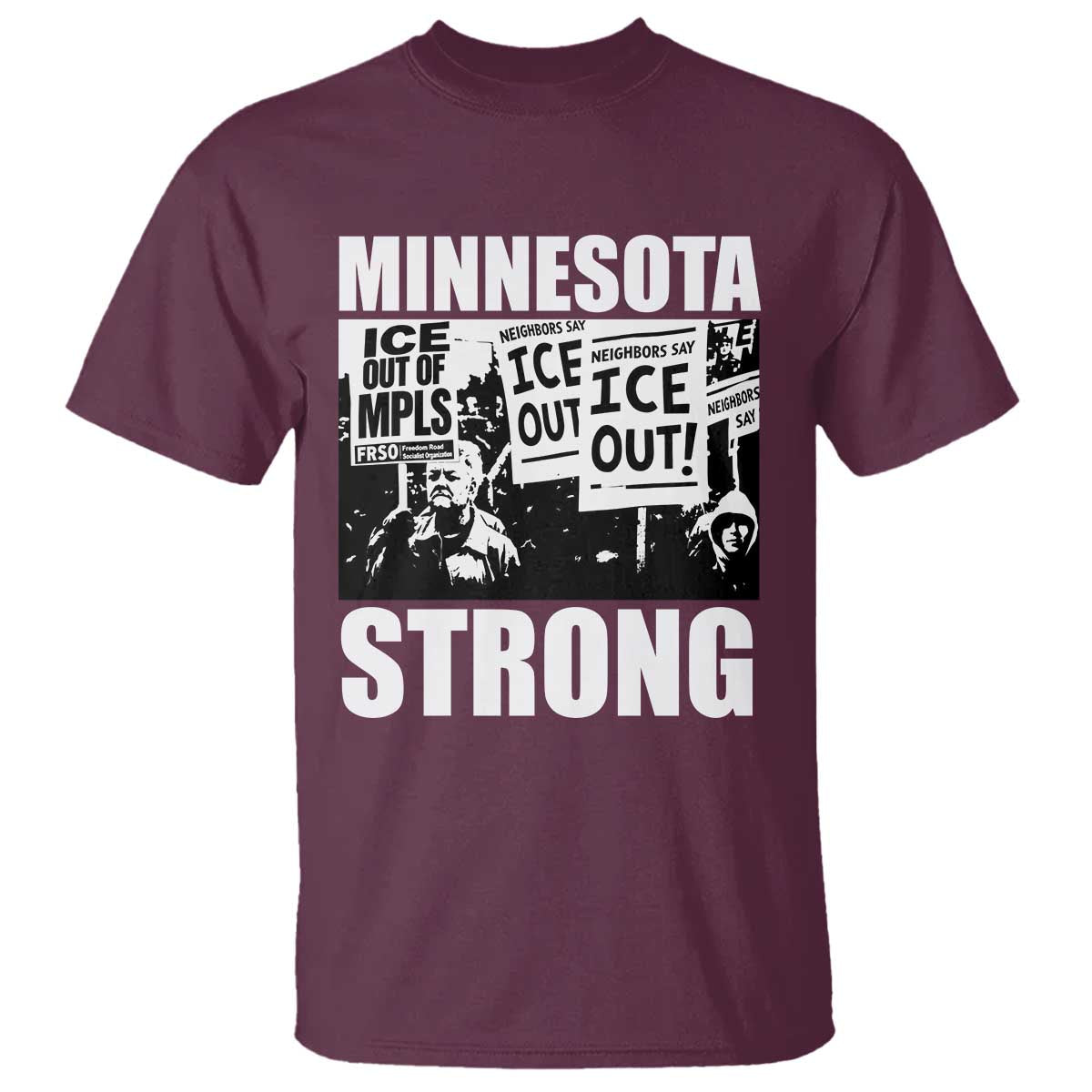 Minnesota Resist Anti ICE Immigration Protest T Shirt Bruce Streets Of Minneapolis Right Now