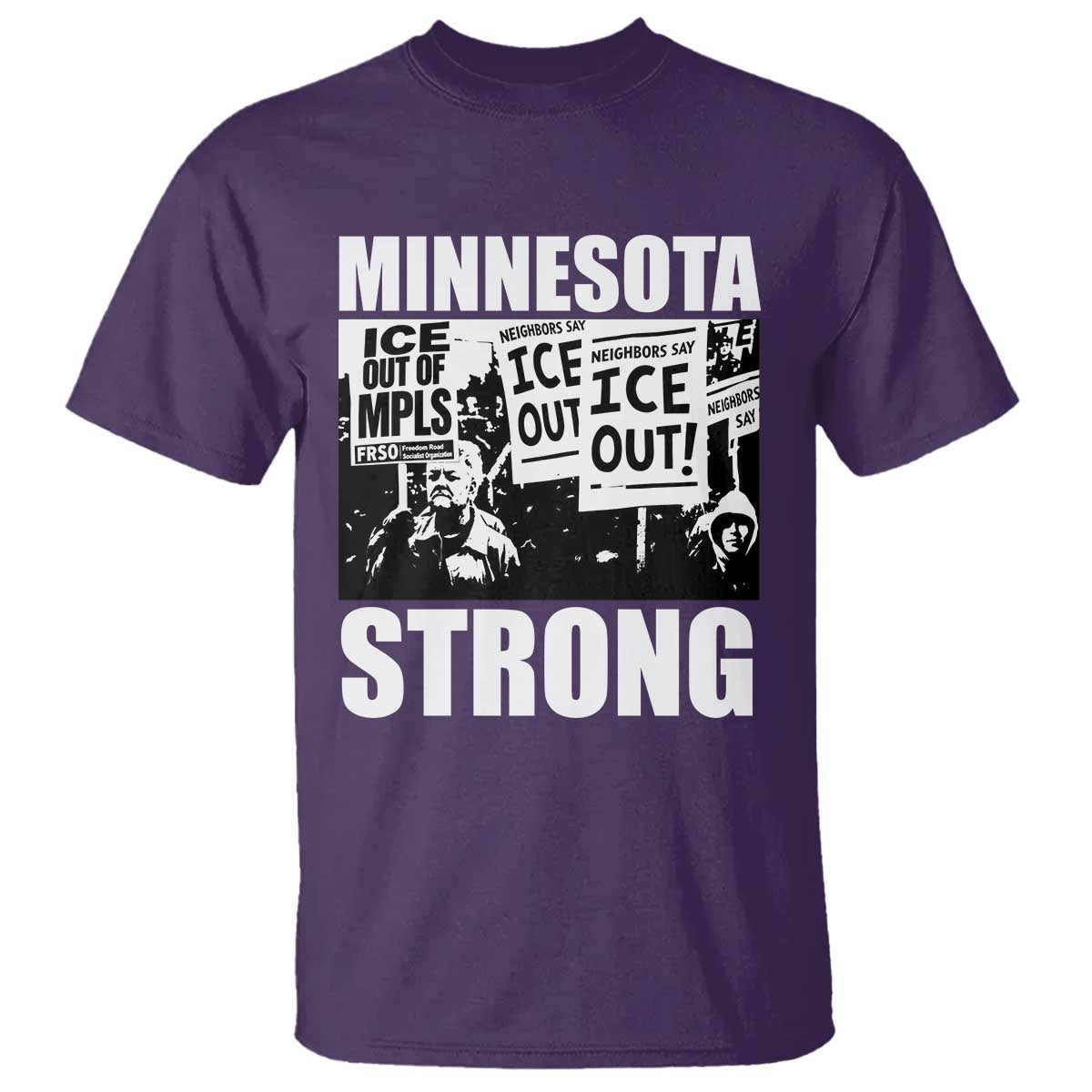 Minnesota Resist Anti ICE Immigration Protest T Shirt Bruce Streets Of Minneapolis Right Now