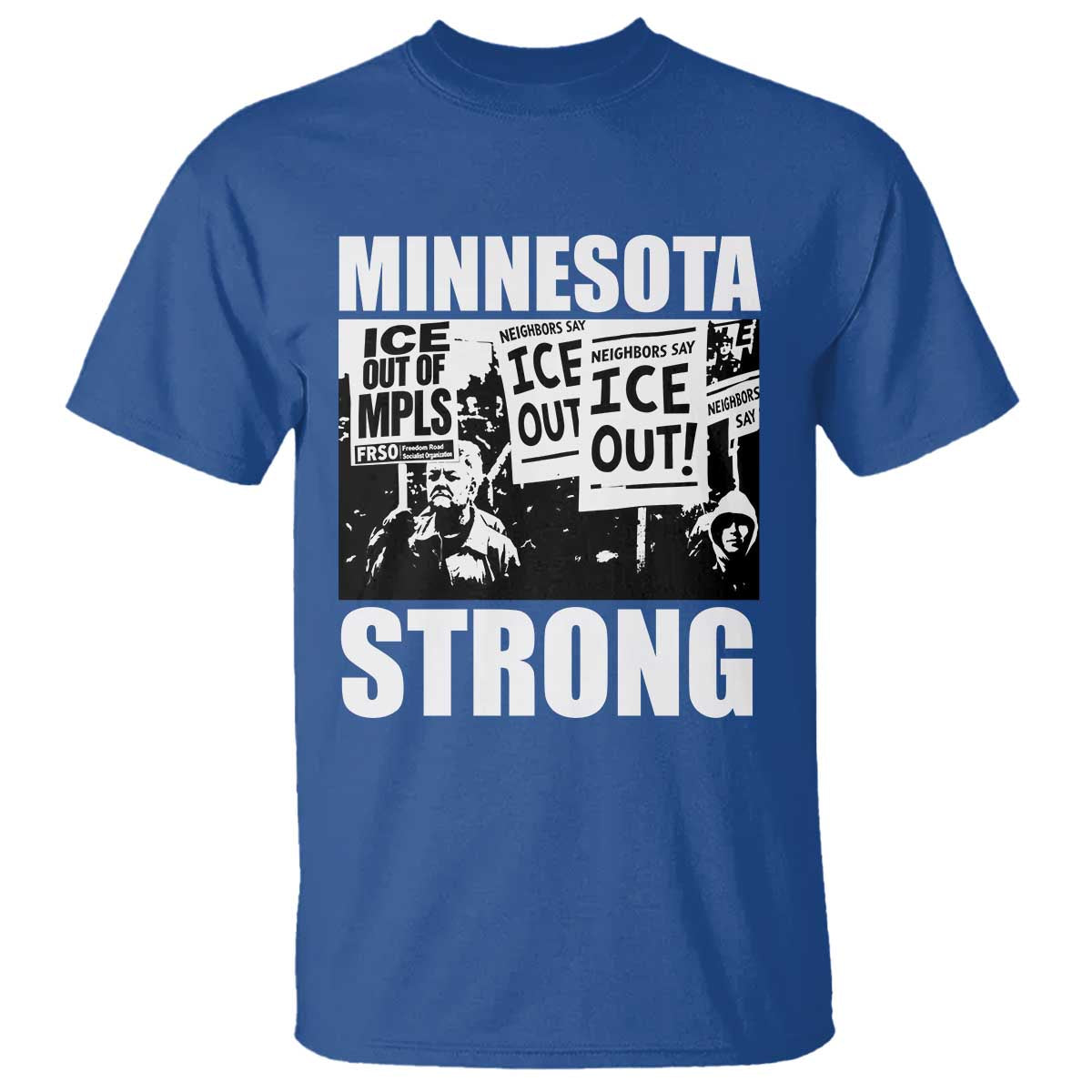 Minnesota Resist Anti ICE Immigration Protest T Shirt Bruce Streets Of Minneapolis Right Now