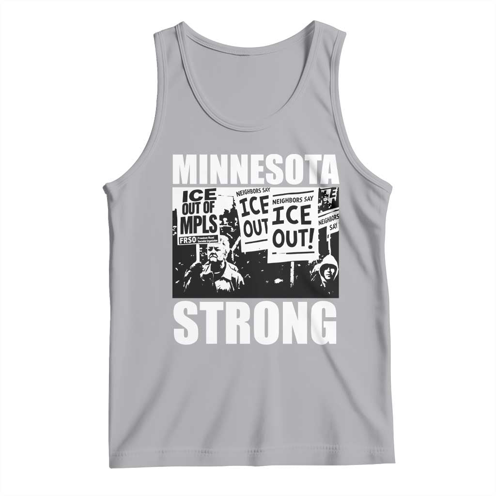 Minnesota Resist Anti ICE Immigration Protest Tank Top Bruce Streets Of Minneapolis Right Now
