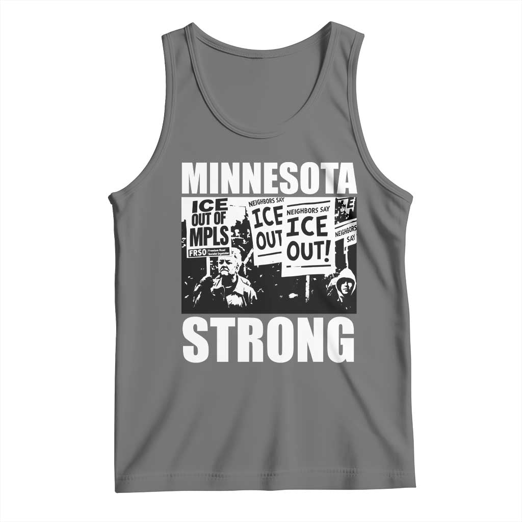 Minnesota Resist Anti ICE Immigration Protest Tank Top Bruce Streets Of Minneapolis Right Now