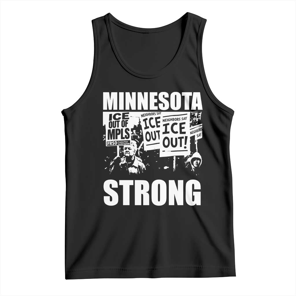 Minnesota Resist Anti ICE Immigration Protest Tank Top Bruce Streets Of Minneapolis Right Now