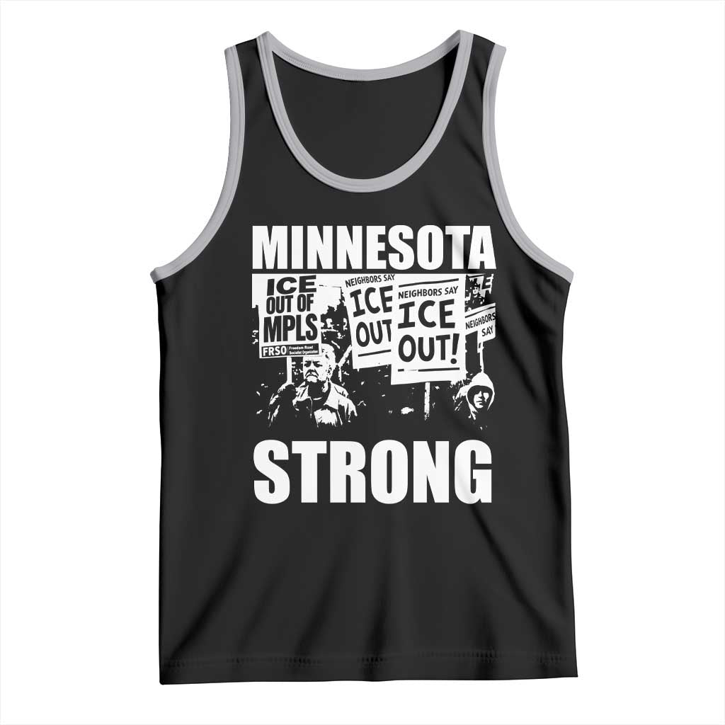 Minnesota Resist Anti ICE Immigration Protest Tank Top Bruce Streets Of Minneapolis Right Now