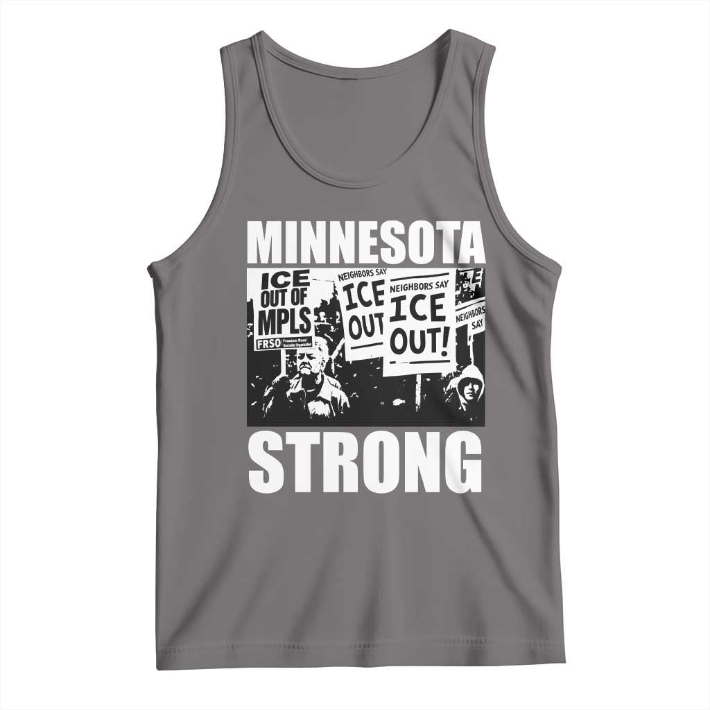 Minnesota Resist Anti ICE Immigration Protest Tank Top Bruce Streets Of Minneapolis Right Now