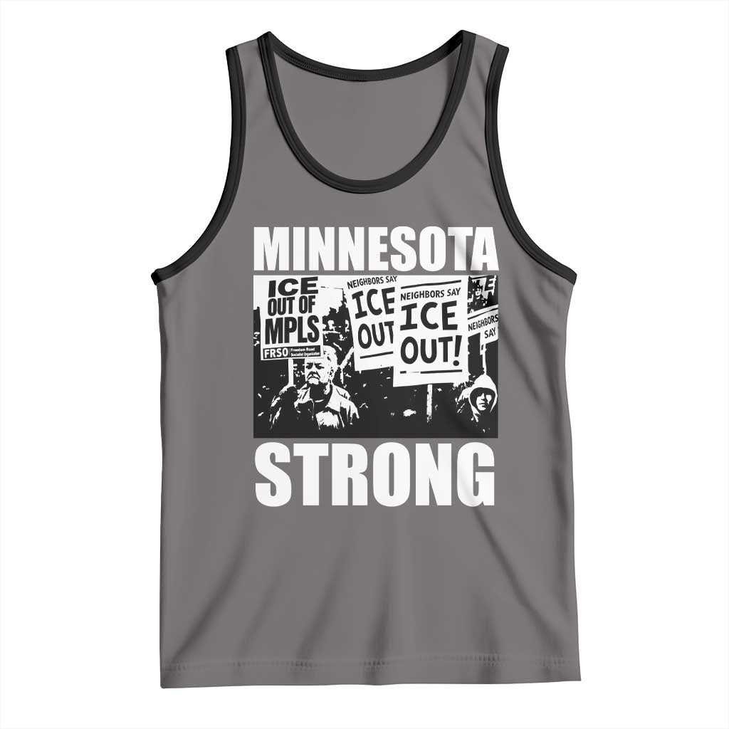 Minnesota Resist Anti ICE Immigration Protest Tank Top Bruce Streets Of Minneapolis Right Now
