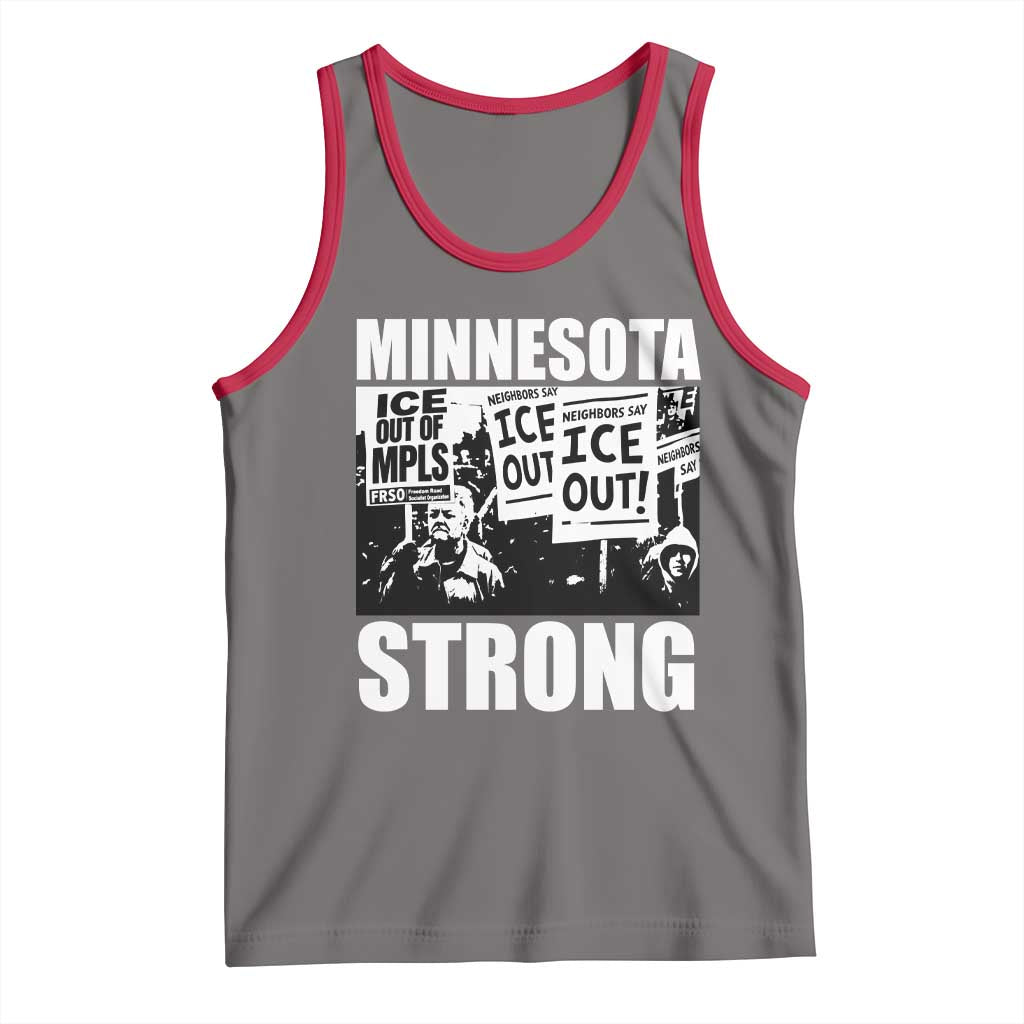 Minnesota Resist Anti ICE Immigration Protest Tank Top Bruce Streets Of Minneapolis Right Now
