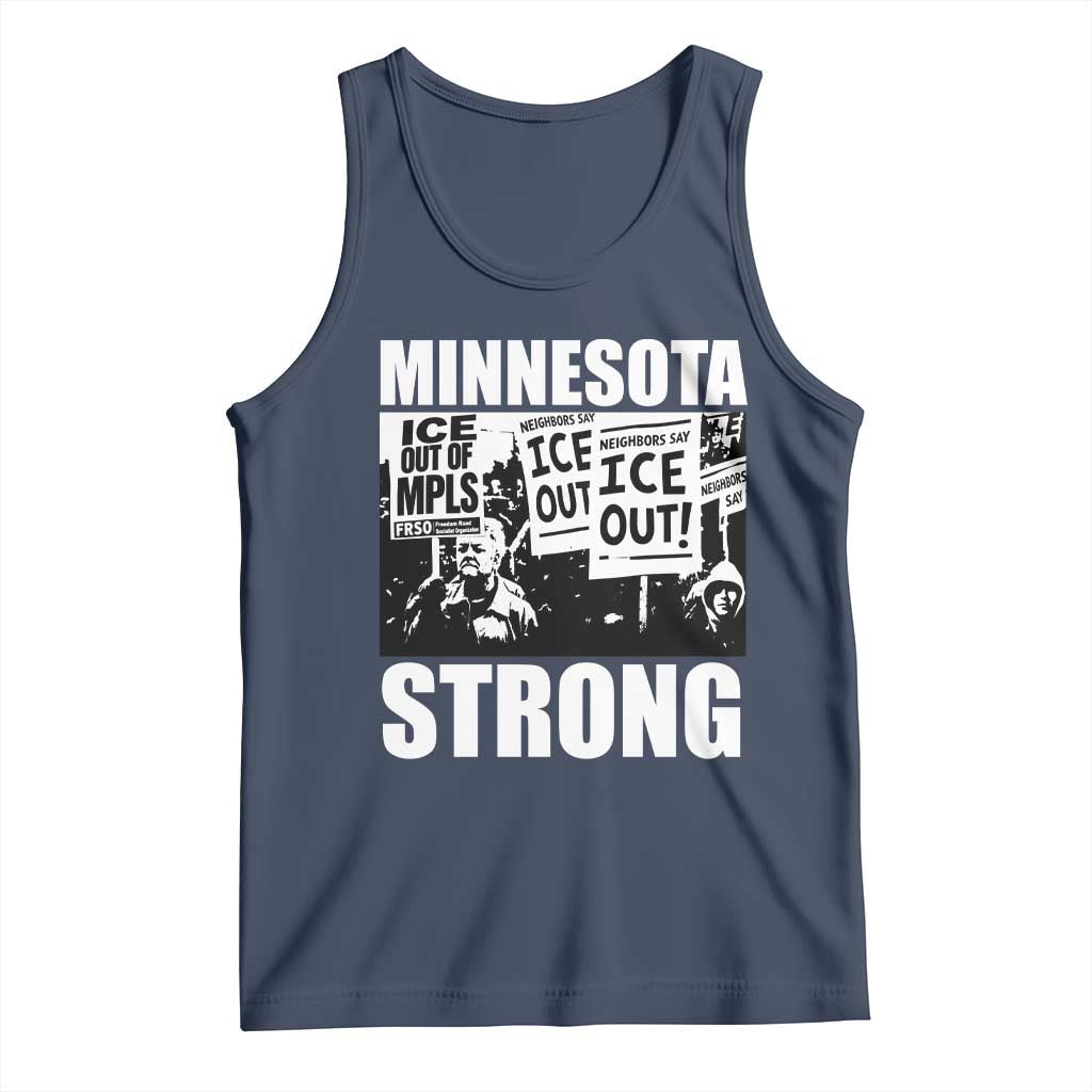 Minnesota Resist Anti ICE Immigration Protest Tank Top Bruce Streets Of Minneapolis Right Now