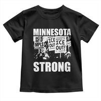 Minnesota Resist Anti ICE Immigration Protest Toddler T Shirt Bruce Streets Of Minneapolis Right Now