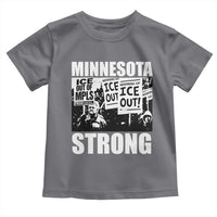 Minnesota Resist Anti ICE Immigration Protest Toddler T Shirt Bruce Streets Of Minneapolis Right Now