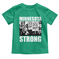 Minnesota Resist Anti ICE Immigration Protest Toddler T Shirt Bruce Streets Of Minneapolis Right Now