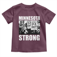 Minnesota Resist Anti ICE Immigration Protest Toddler T Shirt Bruce Streets Of Minneapolis Right Now