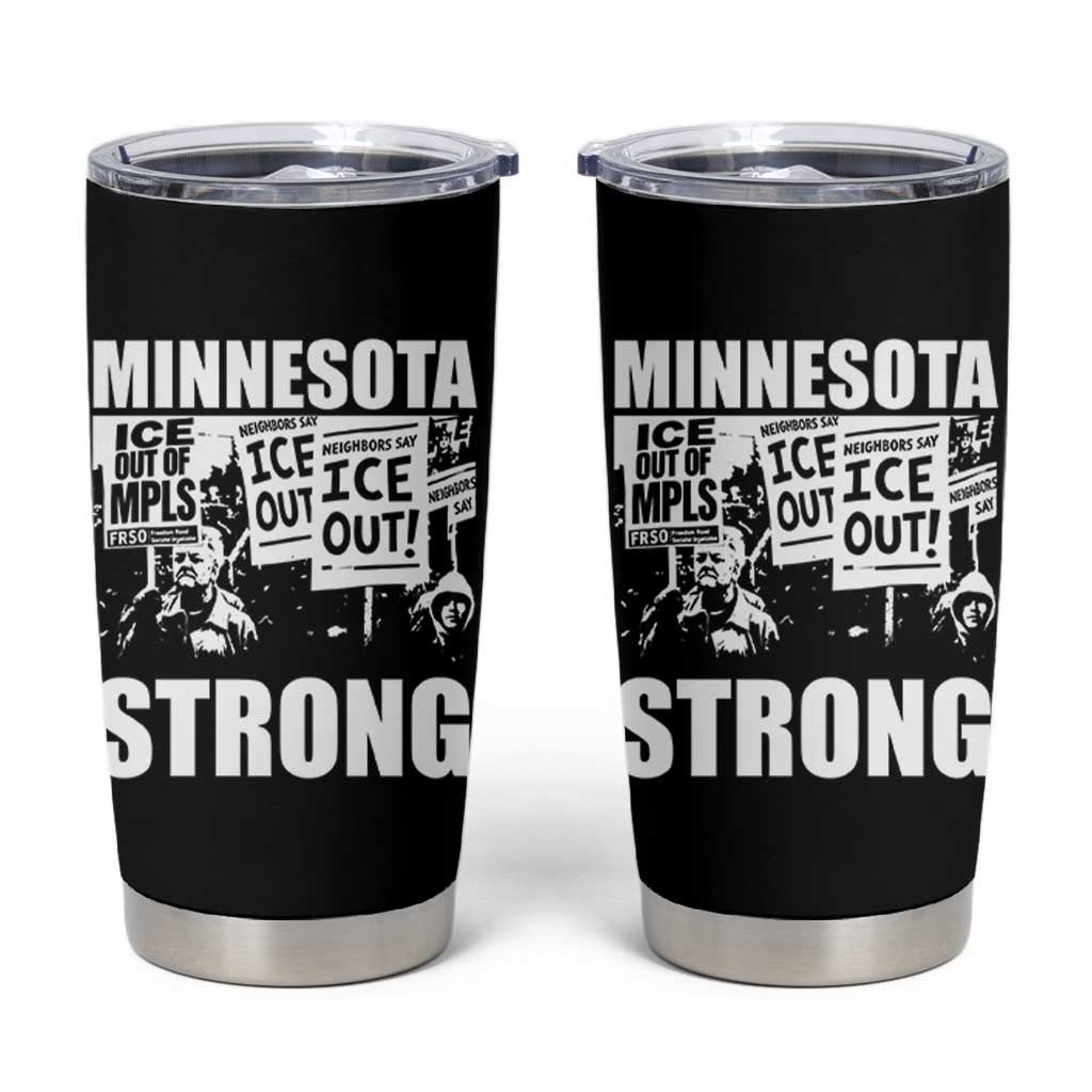 Minnesota Resist Anti ICE Immigration Protest Tumbler Cup Bruce Streets Of Minneapolis Right Now