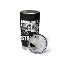 Minnesota Resist Anti ICE Immigration Protest Tumbler Cup Bruce Streets Of Minneapolis Right Now