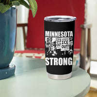 Minnesota Resist Anti ICE Immigration Protest Tumbler Cup Bruce Streets Of Minneapolis Right Now