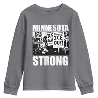 Minnesota Resist Anti ICE Immigration Protest Youth Sweatshirt Bruce Streets Of Minneapolis Right Now