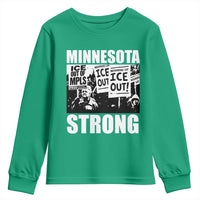 Minnesota Resist Anti ICE Immigration Protest Youth Sweatshirt Bruce Streets Of Minneapolis Right Now