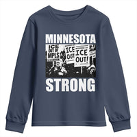 Minnesota Resist Anti ICE Immigration Protest Youth Sweatshirt Bruce Streets Of Minneapolis Right Now