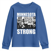 Minnesota Resist Anti ICE Immigration Protest Youth Sweatshirt Bruce Streets Of Minneapolis Right Now