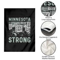 Minnesota Resist Anti ICE Immigration Protest Garden Flag Streets Of Minneapolis Right Now Ice Out