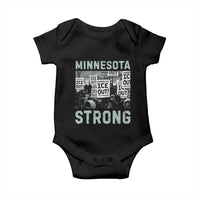 Minnesota Resist Anti ICE Immigration Protest Baby Onesie Streets Of Minneapolis Right Now Ice Out