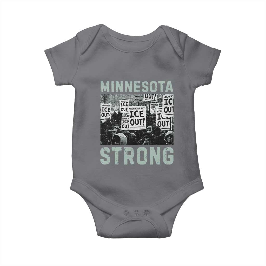 Minnesota Resist Anti ICE Immigration Protest Baby Onesie Streets Of Minneapolis Right Now Ice Out