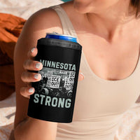Minnesota Resist Anti ICE Immigration Protest 4 in 1 Can Cooler Tumbler Streets Of Minneapolis Right Now Ice Out