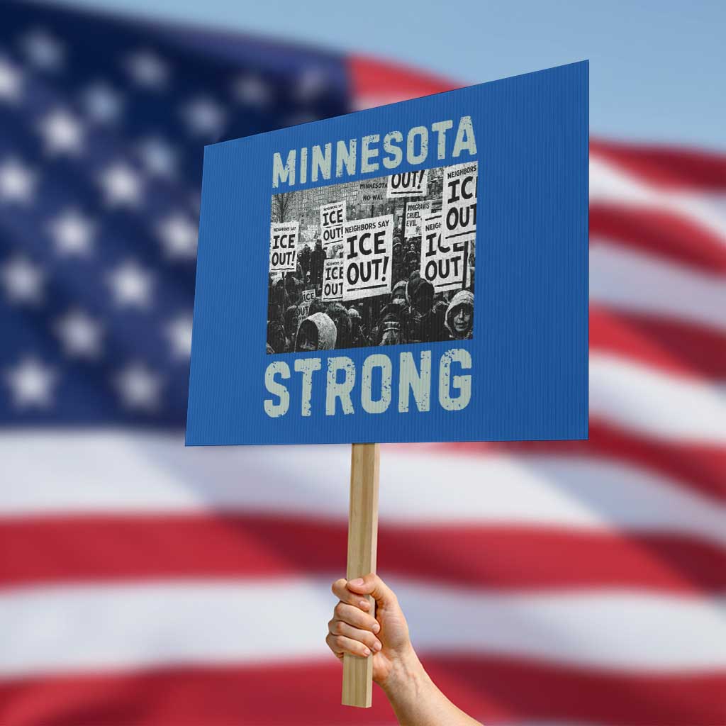 Minnesota Resist Anti ICE Immigration Protest Protest Sign Streets Of Minneapolis Right Now Ice Out