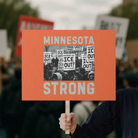Minnesota Resist Anti ICE Immigration Protest Protest Sign Streets Of Minneapolis Right Now Ice Out