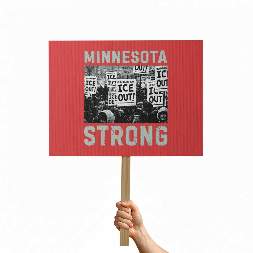 Minnesota Resist Anti ICE Immigration Protest Protest Sign Streets Of Minneapolis Right Now Ice Out