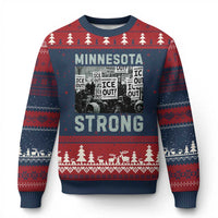 Minnesota Resist Anti ICE Immigration Protest Ugly Christmas Sweater Streets Of Minneapolis Right Now Ice Out