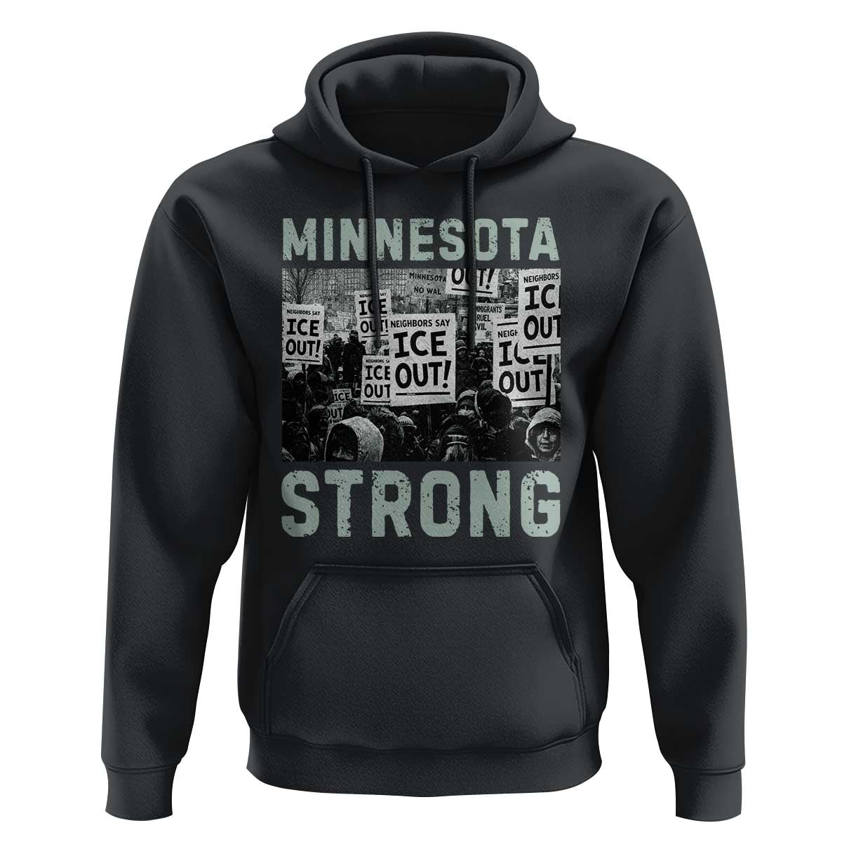 Minnesota Resist Anti ICE Immigration Protest Hoodie Streets Of Minneapolis Right Now Ice Out