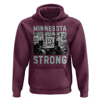 Minnesota Resist Anti ICE Immigration Protest Hoodie Streets Of Minneapolis Right Now Ice Out