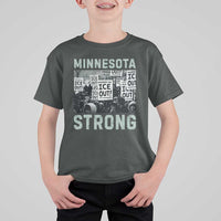 Minnesota Resist Anti ICE Immigration Protest T Shirt For Kid Streets Of Minneapolis Right Now Ice Out