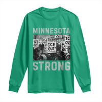 Minnesota Resist Anti ICE Immigration Protest Long Sleeve Shirt Streets Of Minneapolis Right Now Ice Out