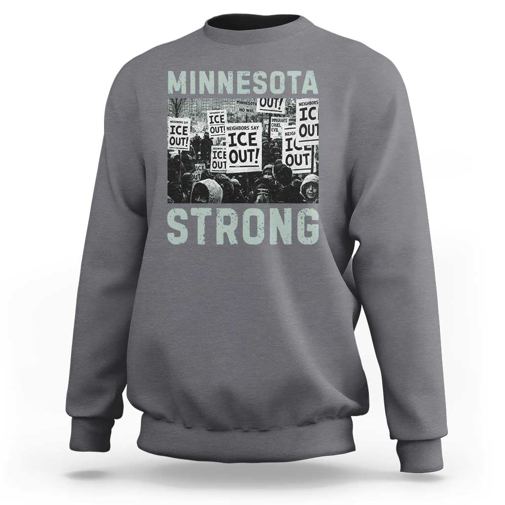 Minnesota Resist Anti ICE Immigration Protest Sweatshirt Streets Of Minneapolis Right Now Ice Out